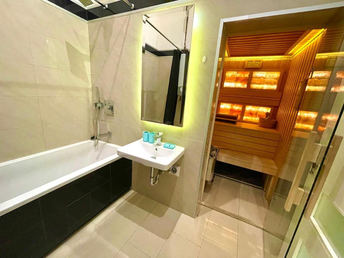 Pearl Lux Residency - Finn Sauna & Steam Room Budapest Eksteriør bilde